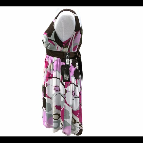 Trixxi Empire Dress Surplice Sleeveless Size 3 NEW - Picture 11 of 13